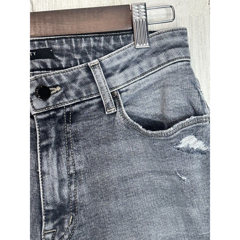 NWT Fidelity Kendall Denim Mid Rise S1066 Anthropologie Jeans 26 Wide Leg Crop - Picture 6 of 14